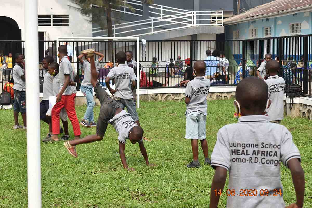 Reconstruit, lâ€™Espace pour enfants rouvre ses portes Ã  HEAL Africa