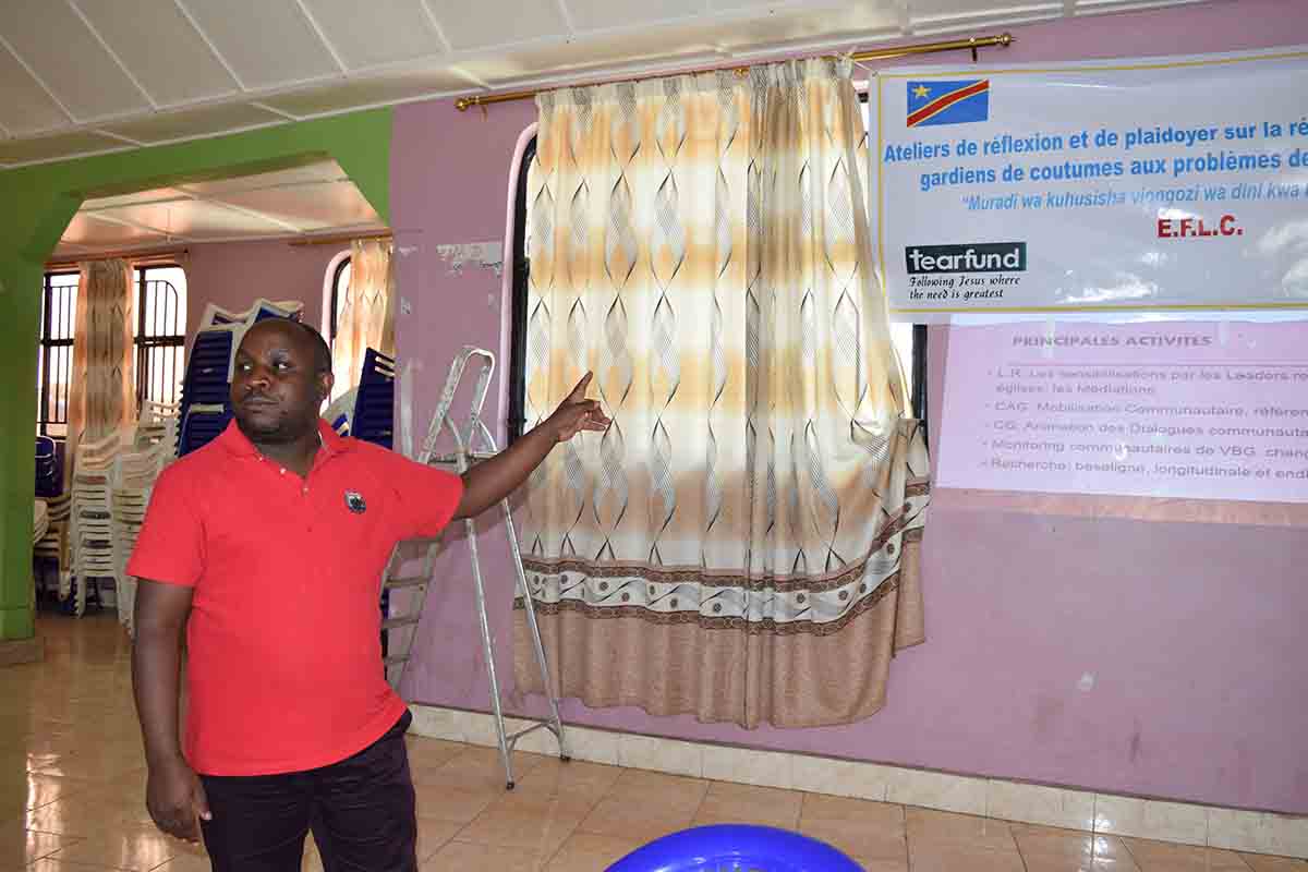 Kitshanga: engager les leaders religieux et des communautÃ©s dans la lutte contre les VBG