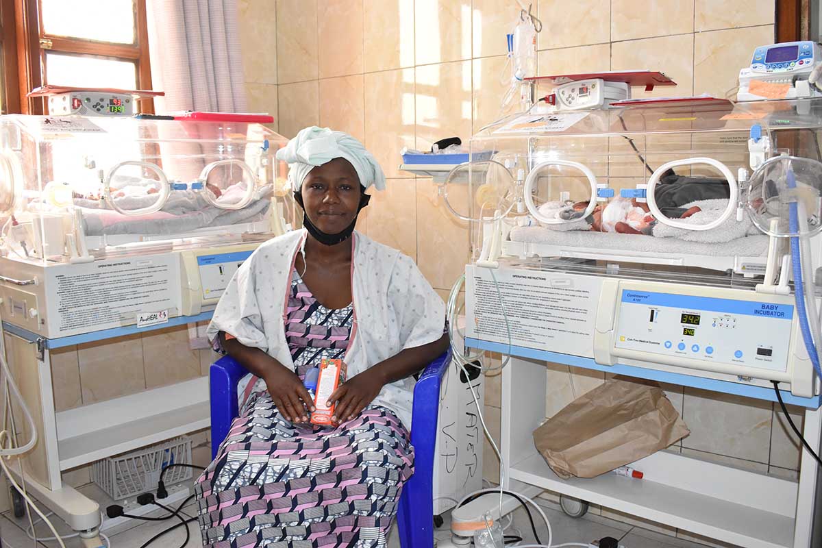 Une autre naissance de quadruplés à Goma, Hôpital HEAL Africa