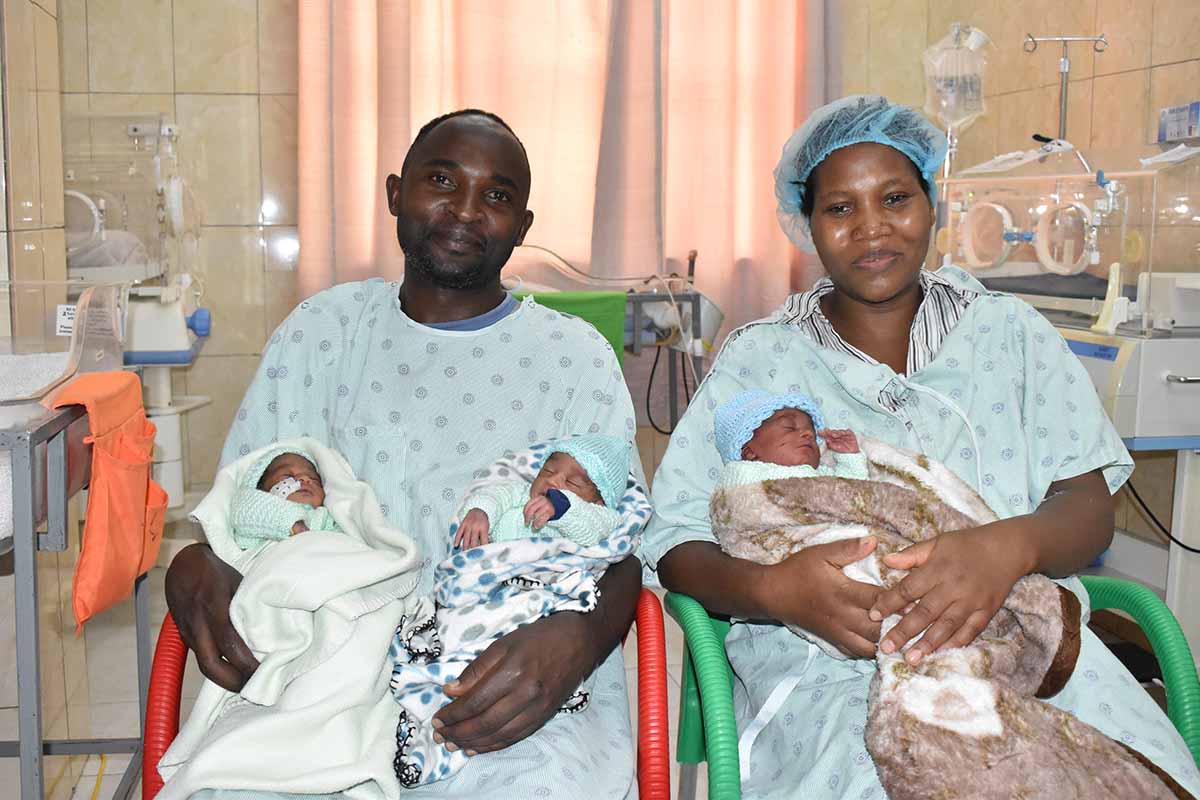 De nouveaux triplÃ©s nÃ©s Ã  lâ€™HÃ´pital HEAL Africa : Besoin dâ€™assistance