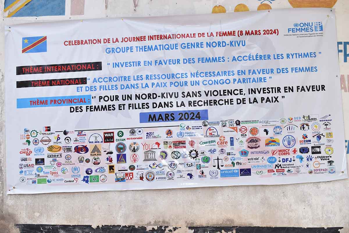 Engagement envers les femmes déplacées par la guerre au Nord-Kivu : Solidarité et initiatives inspirantes