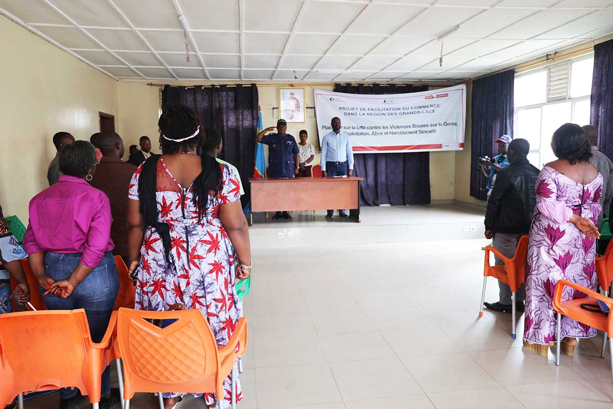 Goma, Petite Barriere : Plaidoyer pour la mitigation des risque d’exploitation, abus et harcèlement sexuels