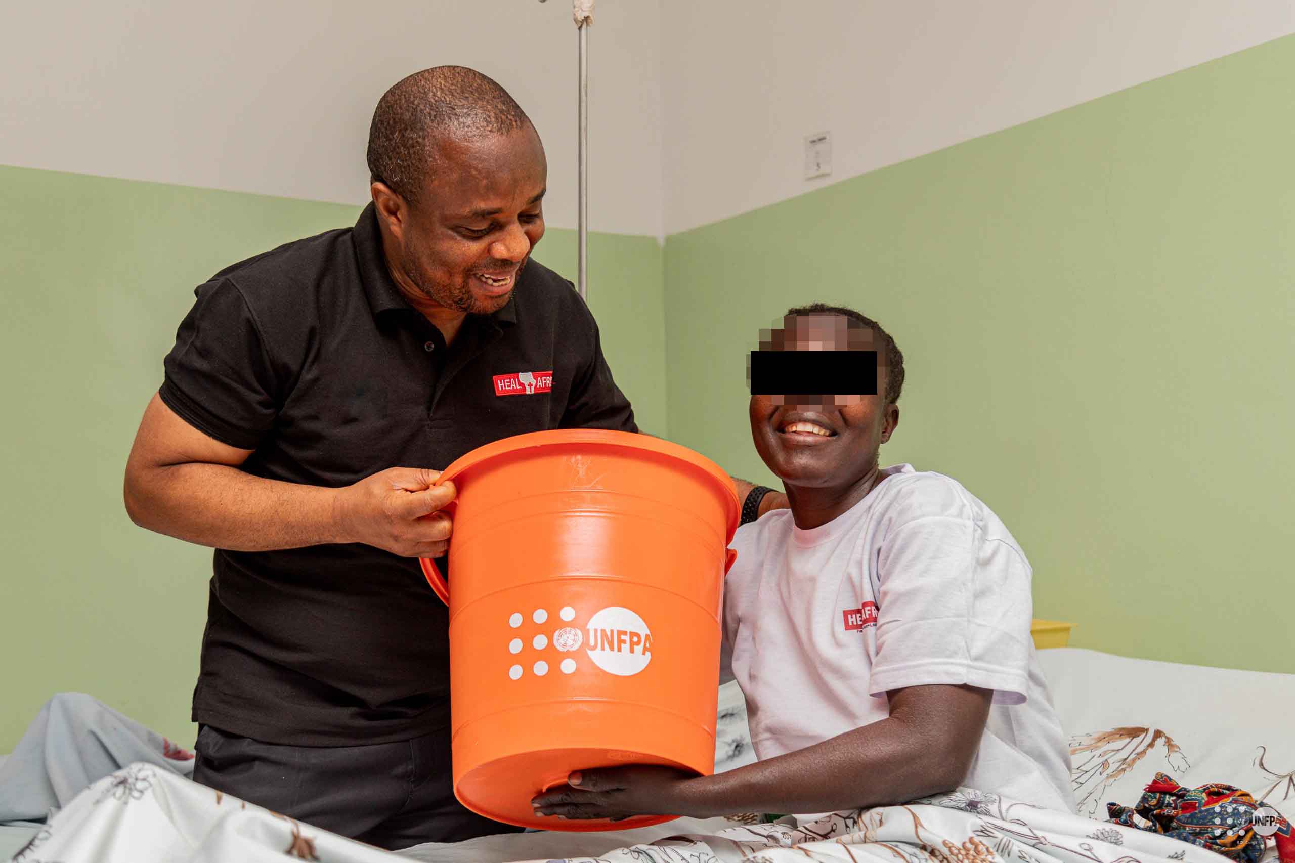 Mme Tolotra Adriamanana (UNFPA) aux femmes guéries de la fistule à HEAL Africa : « Soyez les voix de la prévention dans vos communautés »