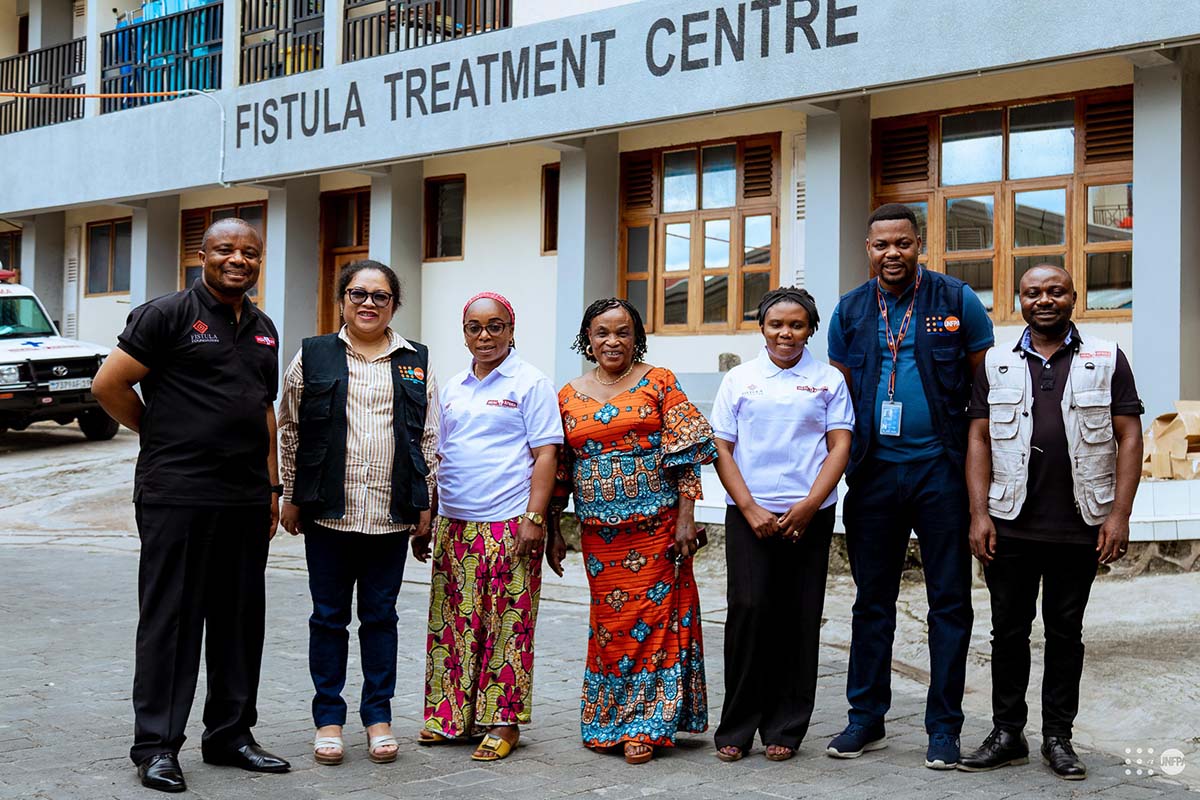 Mme Tolotra Adriamanana (UNFPA) aux femmes guéries de la fistule à HEAL Africa : « Soyez les voix de la prévention dans vos communautés »