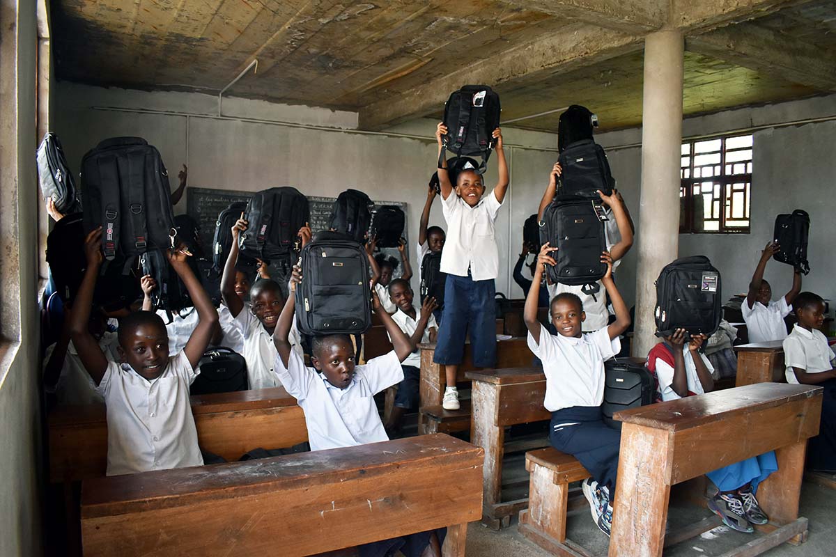 Ecole primaire GSF Mugunga : Une rentrée scolaire tout en style
