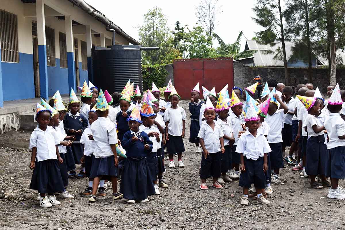 Ecole primaire GSF Mugunga : Une rentrée scolaire tout en style