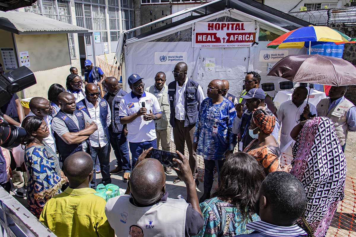 Goma, hôpital HEAL Africa : la guérison d’une patiente d’Ebola, une victoire pour les équipes de riposte