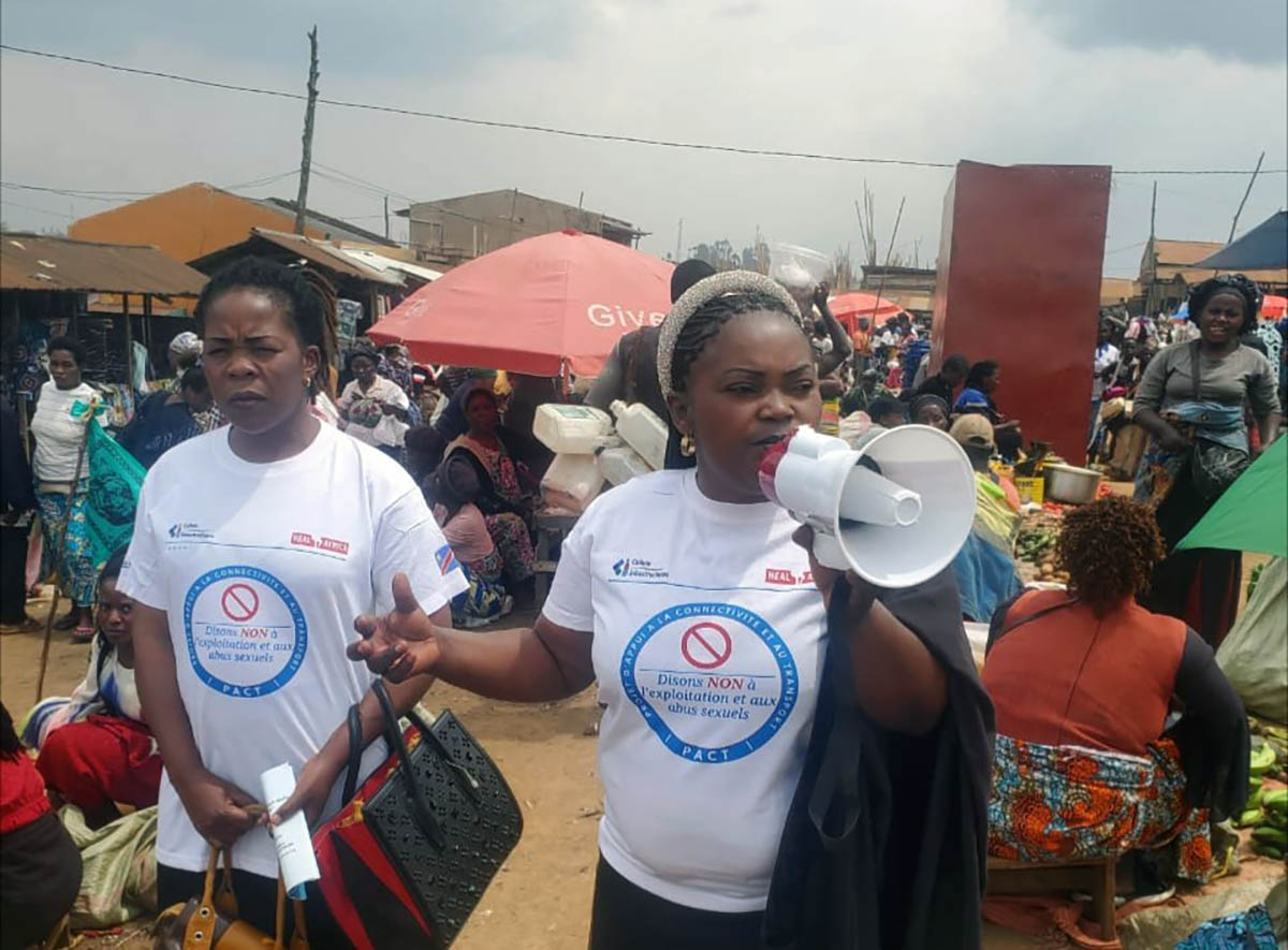 Corridor Butembo–Kanyabayonga : au marché de Rughenda, les communautés sensibilisées à la prévention de l’exploitation et des abus sexuels