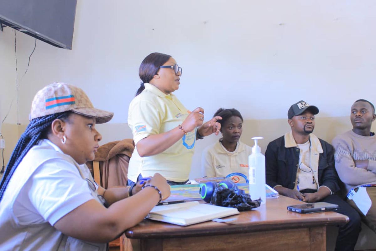 PACT, Kyambogho : des leaders communautaires mobilisés pour un environnement plus sûr autour du chantier routier Butembo-Kanyabayonga